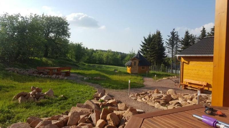 Holzblockhaus Magdalena Villa Altenberg  Esterno foto